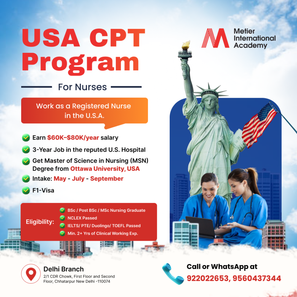 USA Pathway CPT Program - Metier International Academy